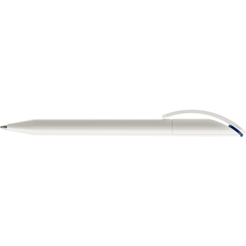 Prodir DS3 TPP Twist Kugelschreiber , Prodir, weiß / blau, Kunststoff, 13,80cm x 1,50cm (Länge x Breite), Bild 5