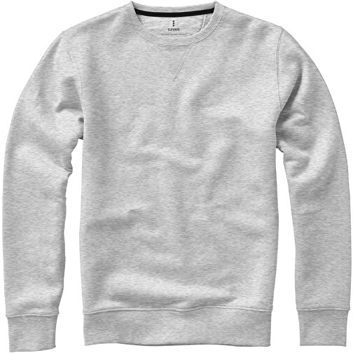 Surrey Sweatshirt Mit Rundhalsausschnitt Unisex , grau meliert, Strick 82% Baumwolle, 10% Viskose, 8% Polyester, 300 g/m2, XS, , Bild 9