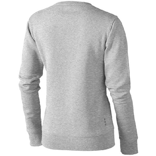 Surrey Sweatshirt Mit Rundhalsausschnitt Unisex , grau meliert, Strick 82% Baumwolle, 10% Viskose, 8% Polyester, 300 g/m2, S, , Bild 2
