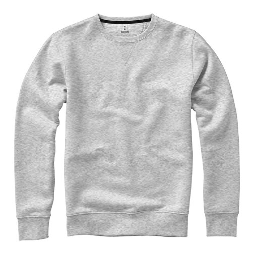 Surrey Sweatshirt Mit Rundhalsausschnitt Unisex , grau meliert, Strick 82% Baumwolle, 10% Viskose, 8% Polyester, 300 g/m2, XXS, , Bild 6