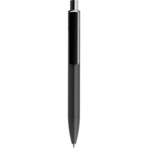Prodir DS4 Soft Touch PRR Push Kugelschreiber , Prodir, schwarz, Kunststoff, 14,10cm x 1,40cm (Länge x Breite), Bild 1