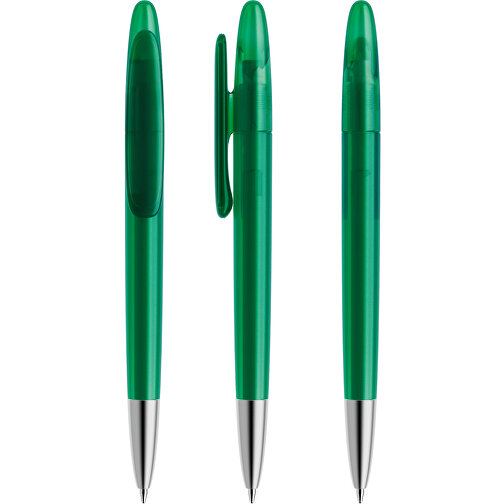 Prodir DS5 TFS Twist Kugelschreiber , Prodir, dunkelgrün, Kunststoff/Metall, 14,30cm x 1,60cm (Länge x Breite), Bild 6