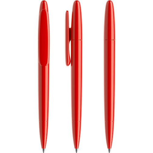 Prodir DS5 TPP Twist Kugelschreiber , Prodir, rot, Kunststoff, 14,30cm x 1,60cm (Länge x Breite), Bild 6