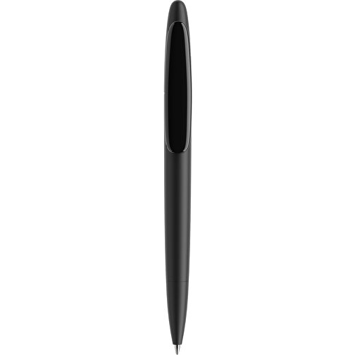 Prodir DS5 TRR Twist Kugelschreiber , Prodir, schwarz/schwarz, Kunststoff, 14,30cm x 1,60cm (Länge x Breite), Bild 1