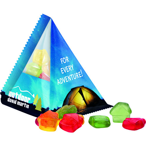 Tetraedro di gelatina di frutta, 'Casa, Immagine 1