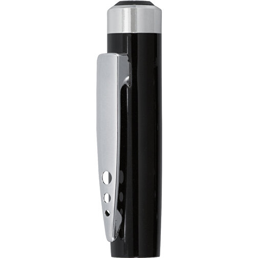 Füller ST. PETERSBURG , schwarz, silber, Messing, 19,20cm x 3,30cm x 8,30cm (Länge x Höhe x Breite), Bild 4