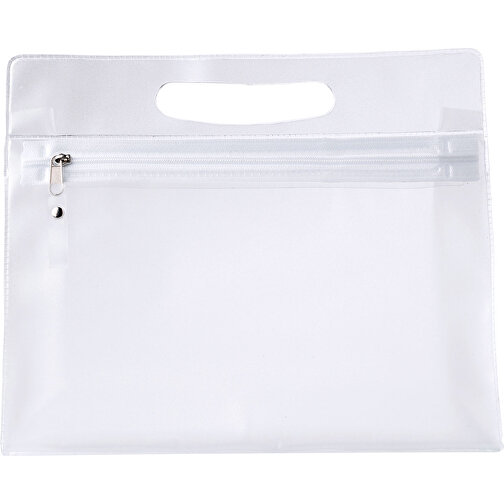 Pochette pour cosmétique en PVC translucide avec zip., Image 1