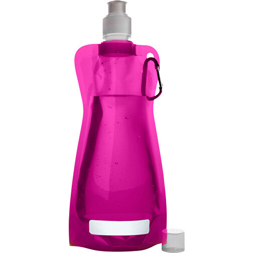 Trinkflasche Aus Kunststoff Bailey , rosa, PE, PP, PA, 26,50cm x 3,10cm x 11,90cm (Länge x Höhe x Breite), Bild 1