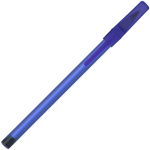 BIC® Round Stic® Kugelschreiber , BiC, gefr. dunkelblau, Kunststoff, 1,20cm x 15,00cm (Länge x Breite), Bild 2