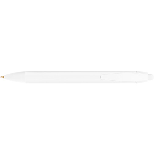 BIC® Wide Body™ Kugelschreiber , BiC, weiß, Kunststoff, 1,50cm x 14,20cm (Länge x Breite), Bild 3
