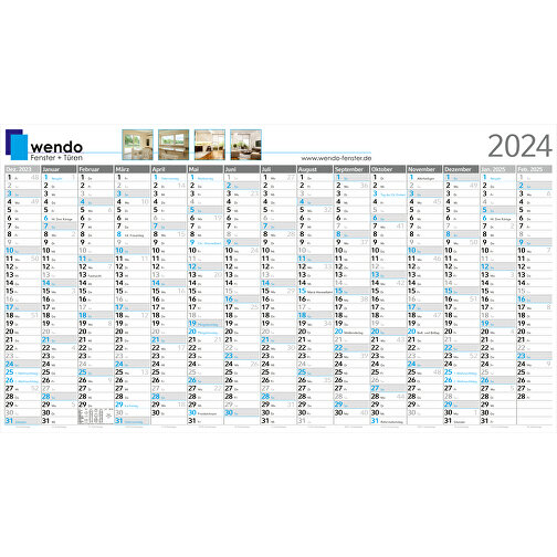 Wall Planner Horizon XL Bestseller, blå, Bild 1
