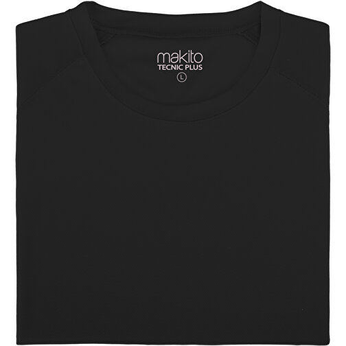 Erwachsene T-Shirt Tecnic Plus , schwarz, 100% Polyester 135 g/ m2, S, , Bild 1