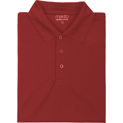 Polo-Shirt Tecnic Plus , rot, 100% Polyester 180 g/ m2, L, , Bild 1