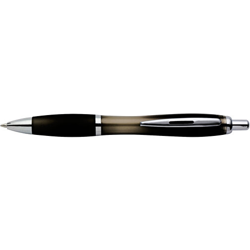 Kugelschreiber Aus Kunststoff Newport , schwarz, ABS, Plastik, AS, Stahl, , Bild 3