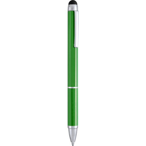 Kugelschreiber Pointer Lisden , grün, Aluminium, 12,50cm (Breite), Bild 1