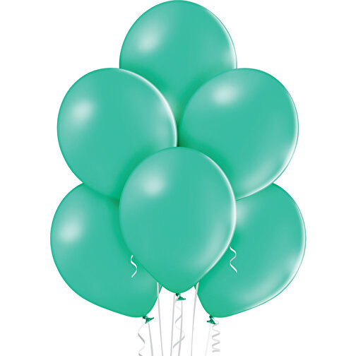 Luftballon 80-90cm Umfang , waldgrün, Naturlatex, 27,00cm x 29,00cm x 27,00cm (Länge x Höhe x Breite), Bild 2