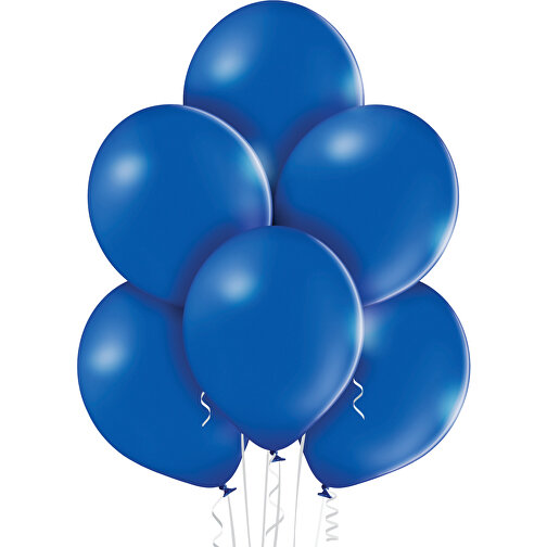 Luftballon 80-90cm Umfang , königsblau, Naturlatex, 27,00cm x 29,00cm x 27,00cm (Länge x Höhe x Breite), Bild 2