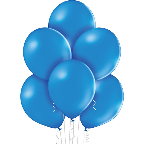 Luftballon 90-100cm Umfang , mittelblau, Naturlatex, 30,00cm x 32,00cm x 30,00cm (Länge x Höhe x Breite), Bild 2