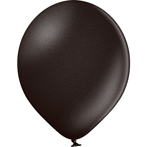 Luftballon 100-110cm Umfang , schwarz metallic, Naturlatex, 33,00cm x 36,00cm x 33,00cm (Länge x Höhe x Breite), Bild 1