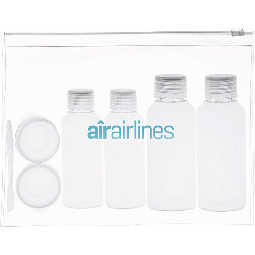 Airpro , transparent, PVC, 19,00cm x 16,00cm x 4,00cm (Länge x Höhe x Breite), Bild 3