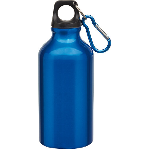 Aluminium-Trinkflasche TRANSIT , blau, Aluminium / Kunststoff, 17,50cm (Höhe), Bild 1