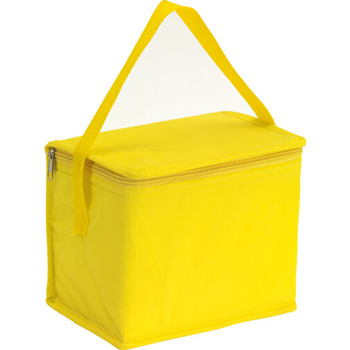 Kühltasche CELSIUS , gelb, Polypropylen, 20,50cm x 17,00cm x 13,50cm (Länge x Höhe x Breite), Bild 1