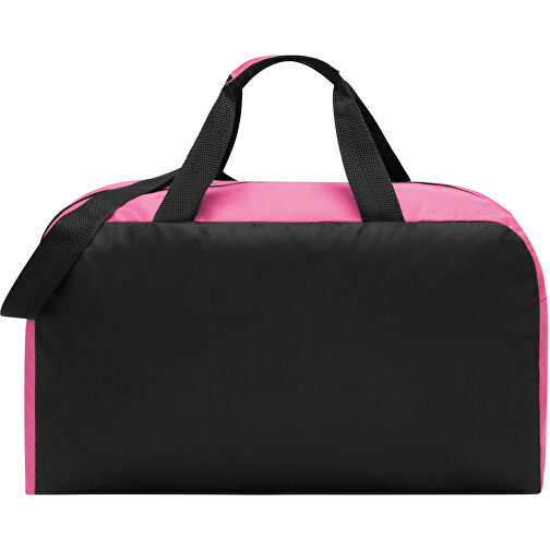 Sporttasche JORDAN , pink, schwarz, 600D Polyester, 48,00cm x 28,00cm x 22,00cm (Länge x Höhe x Breite), Bild 4