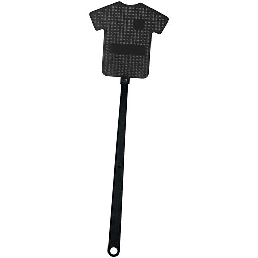 Fliegenklatsche 'Trikot' , schwarz, Kunststoff, 37,20cm x 0,70cm x 11,50cm (Länge x Höhe x Breite), Bild 1