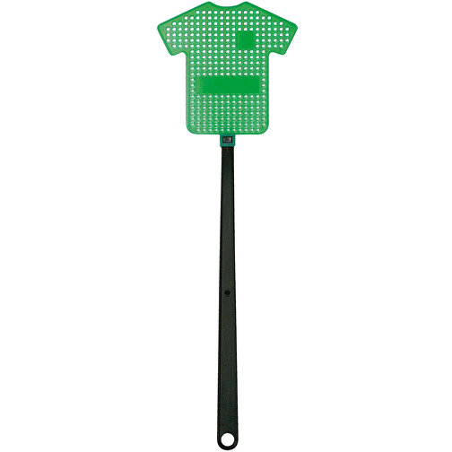 Fliegenklatsche 'Trikot' , standard-grün, Kunststoff, 37,20cm x 0,70cm x 11,50cm (Länge x Höhe x Breite), Bild 1