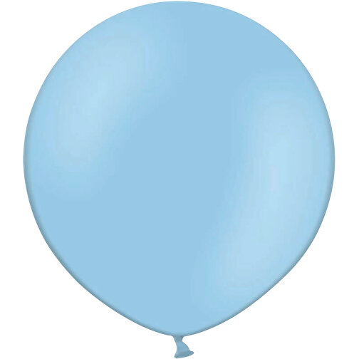 Riesenluftballon Ohne Druck , hellblau, Naturkautschuk, , Bild 1