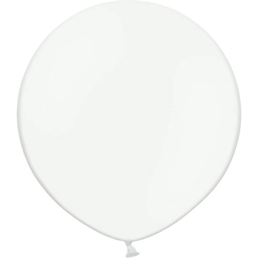 Riesenluftballon Ohne Druck , weiß, Naturkautschuk, , Bild 1