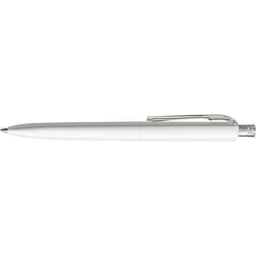 Prodir DS8 PMM Push Kugelschreiber , Prodir, weiß, Kunststoff, 14,10cm x 1,50cm (Länge x Breite), Bild 5