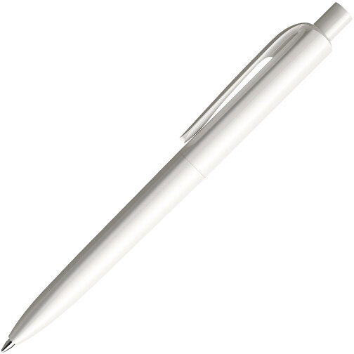 Prodir DS8 PPP Push Kugelschreiber , Prodir, weiss, Kunststoff, 14,10cm x 1,50cm (Länge x Breite), Bild 4