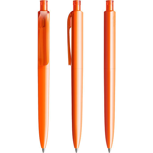 Prodir DS8 PPP Push Kugelschreiber , Prodir, orange, Kunststoff, 14,10cm x 1,50cm (Länge x Breite), Bild 6