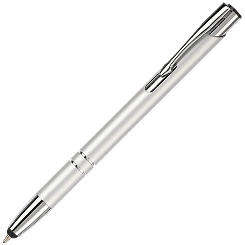 Kugelschreiber Alicante Stylus , silber, Aluminium, 13,40cm (Länge), Bild 2