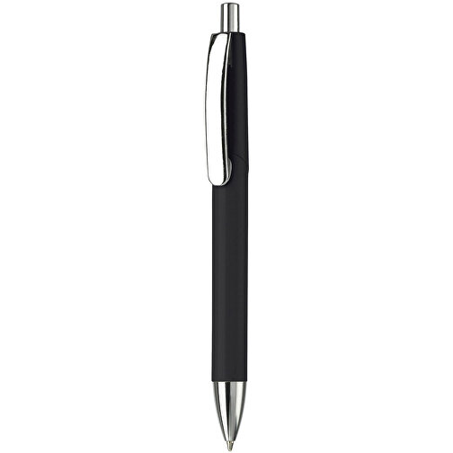 Kugelschreiber Texas Metallclip HC , schwarz, ABS & Metall, 14,70cm (Länge), Bild 1
