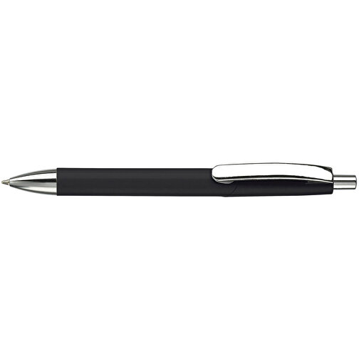Kugelschreiber Texas Metallclip HC , schwarz, ABS & Metall, 14,70cm (Länge), Bild 3