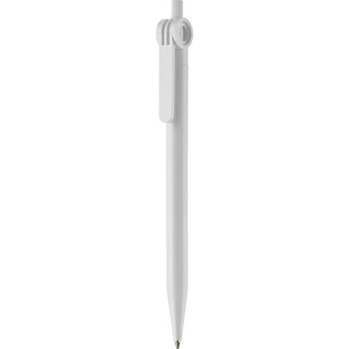 Kugelschreiber Futurepoint Hardcolour , weiß / weiß, ABS, 14,50cm (Länge), Bild 1
