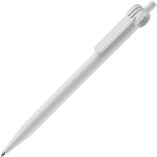 Kugelschreiber Futurepoint Hardcolour , weiß / weiß, ABS, 14,50cm (Länge), Bild 2