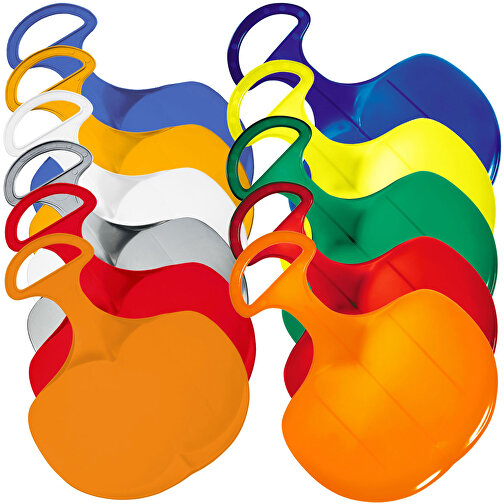 Schneeflitzy 'Standard' , bubblegum, Kunststoff, 44,00cm x 0,40cm x 33,30cm (Länge x Höhe x Breite), Bild 2