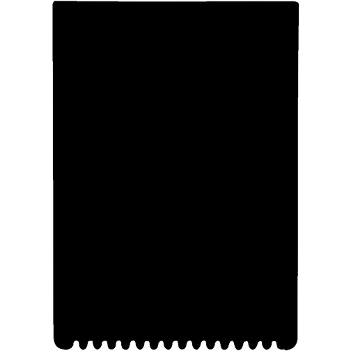 Eiskratzer 'Rechteck' , schwarz, Kunststoff, 14,70cm x 0,30cm x 10,30cm (Länge x Höhe x Breite), Bild 1