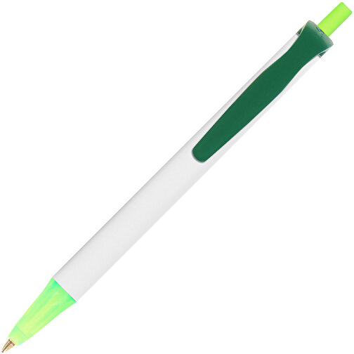 BIC® Clic Stic Kugelschreiber , BiC, gefr. grün/grün, Kunststoff, 1,20cm x 14,00cm (Länge x Breite), Bild 2