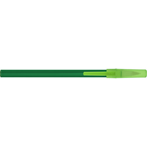 BIC® Round Stic® Kugelschreiber , BiC, gefr. grün/grün, Kunststoff, 1,20cm x 15,00cm (Länge x Breite), Bild 3