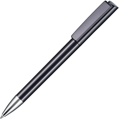 Kugelschreiber GLORY , Ritter-Pen, schwarz, ABS-Kunststoff, Messing, 14,20cm (Länge), Bild 2