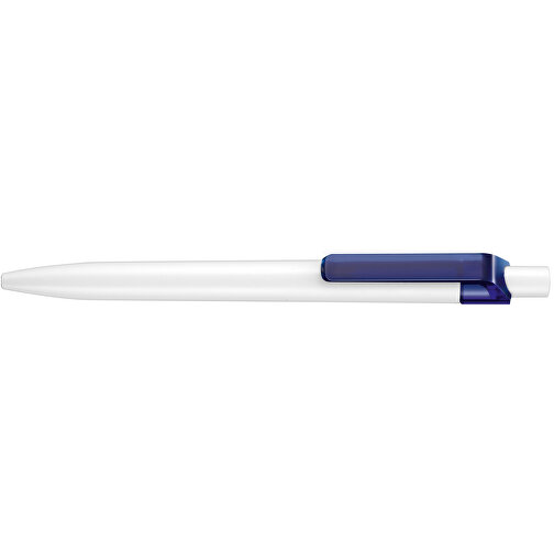 Kugelschreiber Insider ST , Ritter-Pen, royal-blau/weiß, ABS-Kunststoff, 14,20cm (Länge), Bild 3
