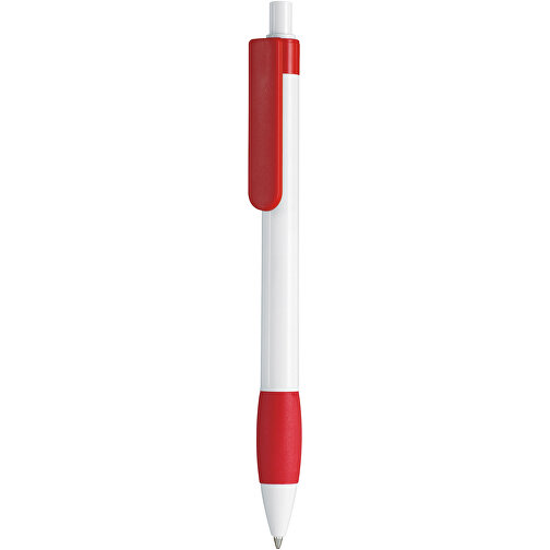 Kugelschreiber DIVA , Ritter-Pen, signalrot, ABS-Kunststoff, 13,60cm (Länge), Bild 1