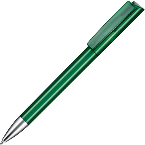 Kugelschreiber GLORY TRANSPARENT , Ritter-Pen, limonen-grün, ABS-Kunststoff, Messing, 14,20cm (Länge), Bild 2