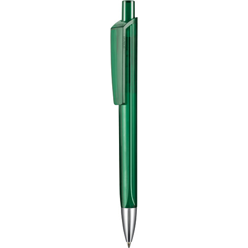 Kugelschreiber TRI-STAR TRANSPARENT , Ritter-Pen, limonen-grün, ABS-Kunststoff, 14,00cm (Länge), Bild 1