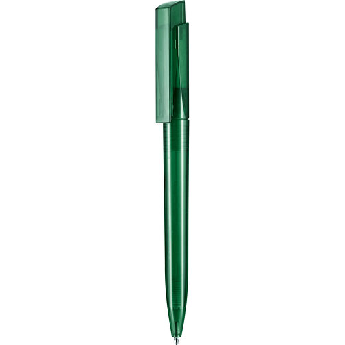Kugelschreiber FRESH TRANSPARENT , Ritter-Pen, limonen-grün, ABS-Kunststoff, 14,50cm (Länge), Bild 1