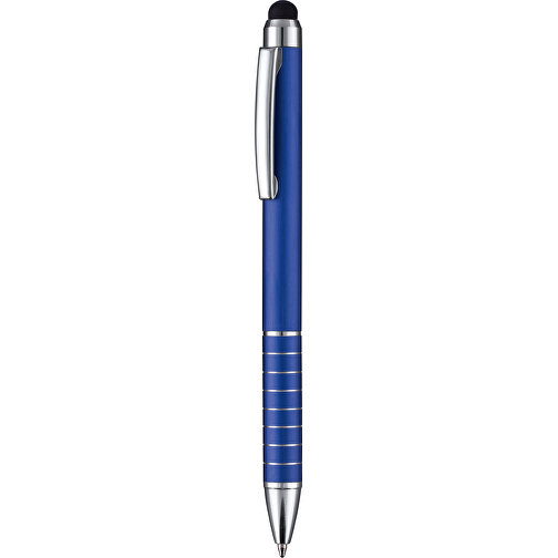 Kugelschreiber TOUCHPEN , Ritter-Pen, blau, Aluminium, 12,60cm (Länge), Bild 1